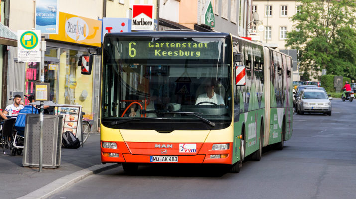 Bus der Linie 6 der WVV / Symbolbild (Foto: wuerzburg24.com)