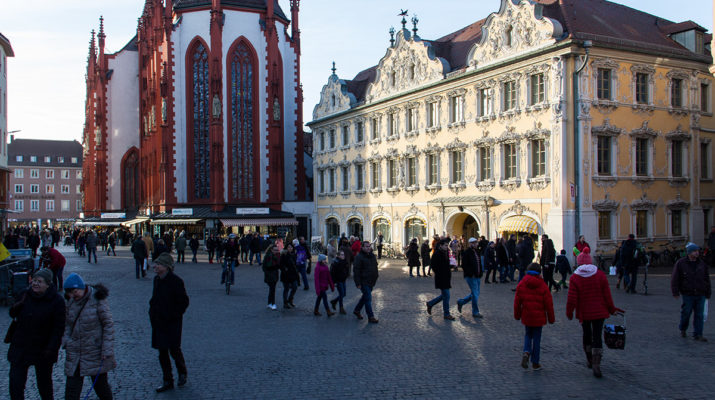 Das Falkenhaus am Würzburger Marktplatz (Foto: wuerzburg24.com)