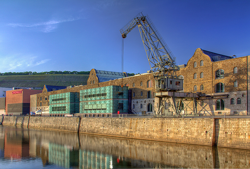 Der Alte Hafen in Würzburg