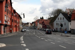Hauptstraße in Versbach (Foto: www.wuerzburg-fotos.de)