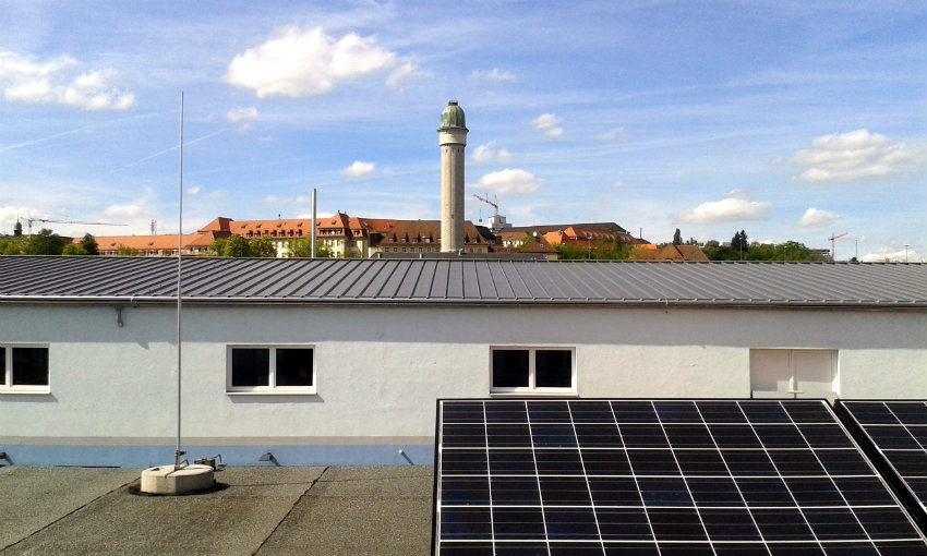 Der künftige Standort des Solarkraftwerks in der Aumühle. (Bild: Frank Stumpf)