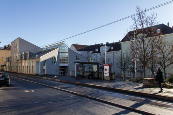 Das Felix-Fechenbach-Haus in Grombühl (Foto: www.wuerzburg-fotos.de)
