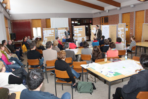 Versbacher Verbesserungsvorschläge: Eine Stadtteilwerkstatt mit Oberbürgermeister Christian Schuchardt. (Foto: SSR Dortmund)