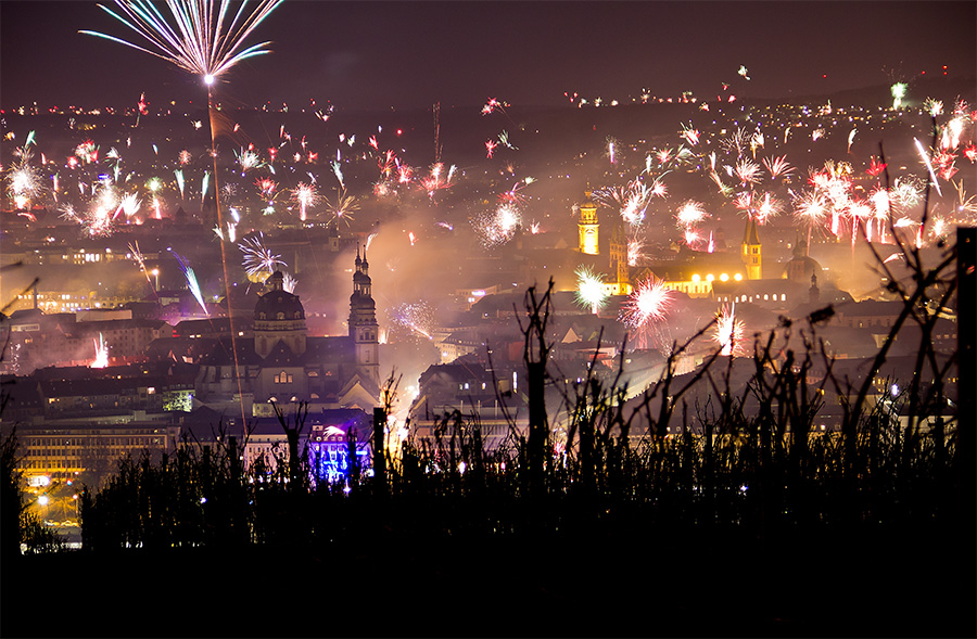 Silvester in Würzburg (Foto: www.wuerzburg-fotos.de)