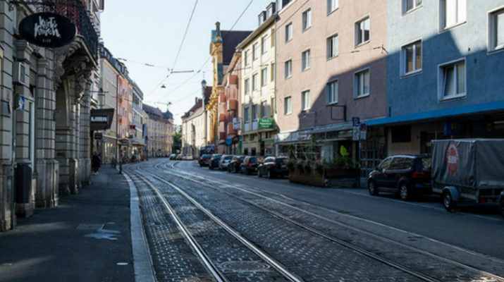 Sanderstraße in Würzburg (Foto: wuerzburg24.com)