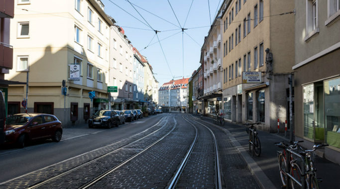 Sanderstraße in Würzburg (Foto: wuerzburg24.com)