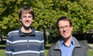 Christoph Wick und Haye Hinrichsen (rechts) von der Universität Würzburg haben die Software entwickelt. (Foto: privat)