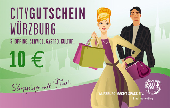 CityGutschein Würzburg im neuen Look