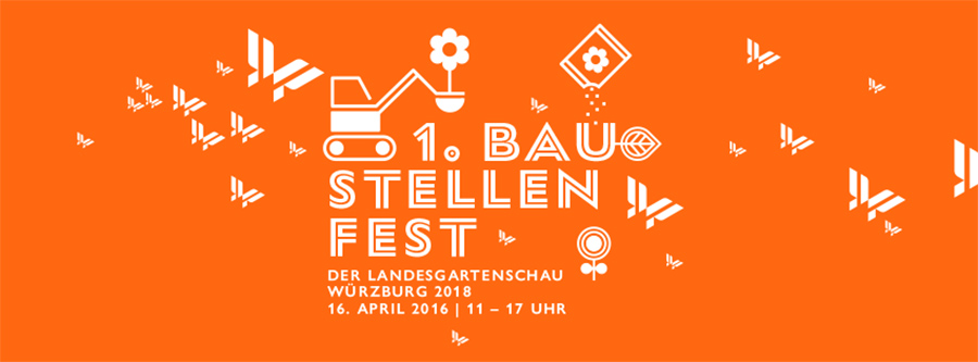 Landesgartenschau: Baustellenfest am 16. April