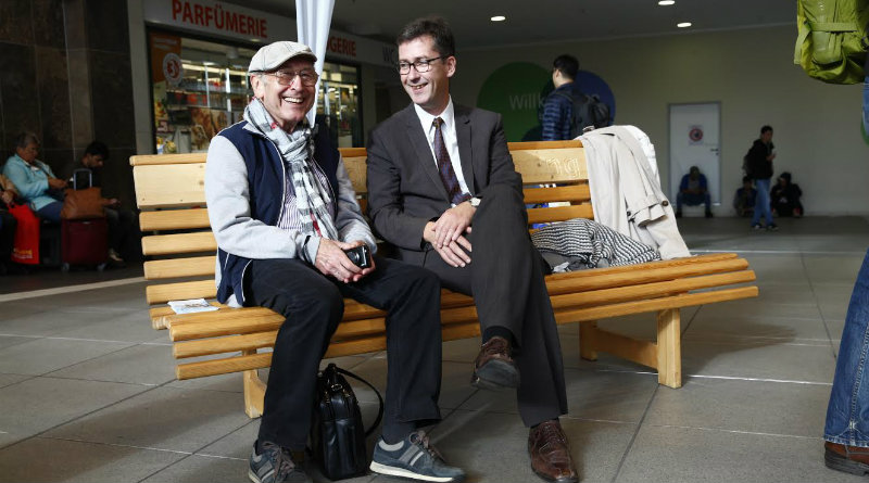 Kleines Jubiläum am Hauptbahnhof