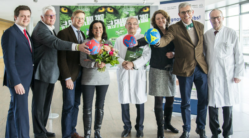 Benefiz-Handballspiel als Finale des Krebstherapie-Crowdfundings