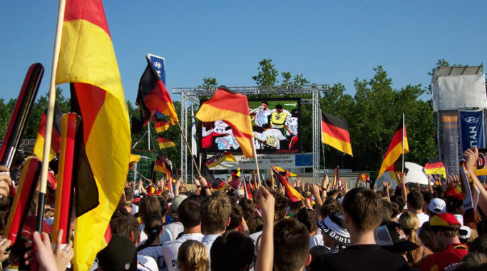 Fußball und Public Viewing