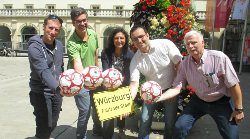 Würzburger Fußball trägt das Fairtrade-Siegel
