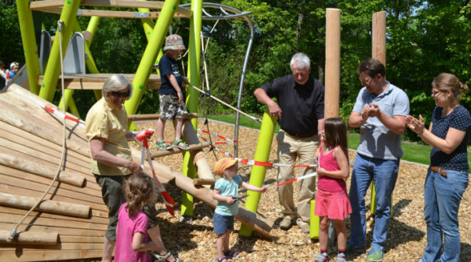 Spielplatz nach Bedarf in der Lindleinsmühle