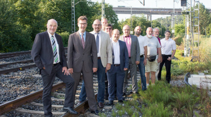 „Großer Bahnhof“ für wiederbelebten Bahnhaltepunkt