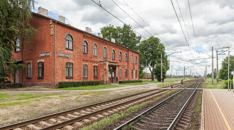Bahnhof in Riga
