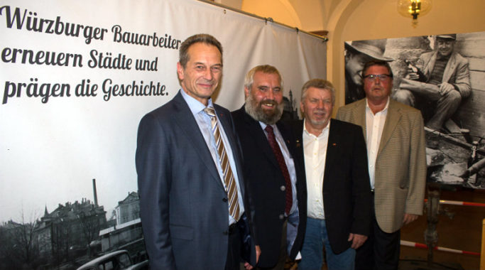 Ausstellung der IG BAU zeigt Bauhandwerk von 1945 bis heute