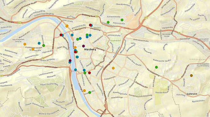 Studie zum Thema Mobilität in Mainfranken