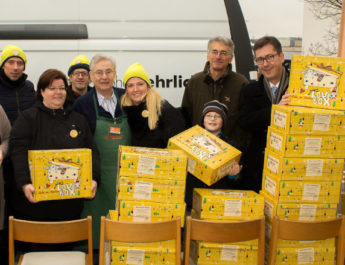 „Liebe im Karton“ - Tafel freut sich über Weihnachtsgeschenke