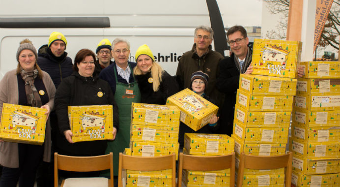 „Liebe im Karton“ - Tafel freut sich über Weihnachtsgeschenke