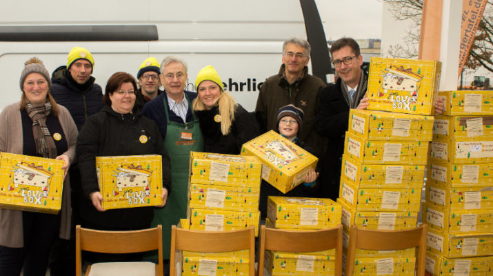 „Liebe im Karton“ - Tafel freut sich über Weihnachtsgeschenke