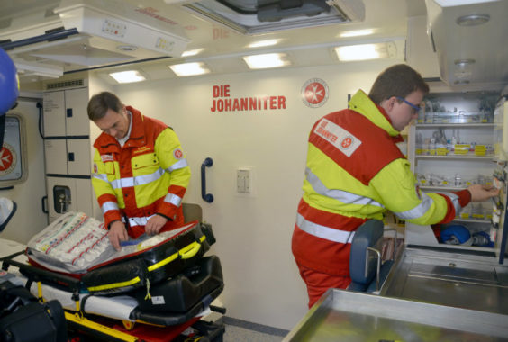 Zusätzliche Rettungswagen dank ehrenamtlicher Helfer im Einsatz