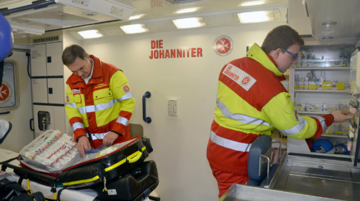 Zusätzliche Rettungswagen dank ehrenamtlicher Helfer im Einsatz