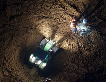 Johanniter-Multicopter bei Ochsenfurt im Einsatz