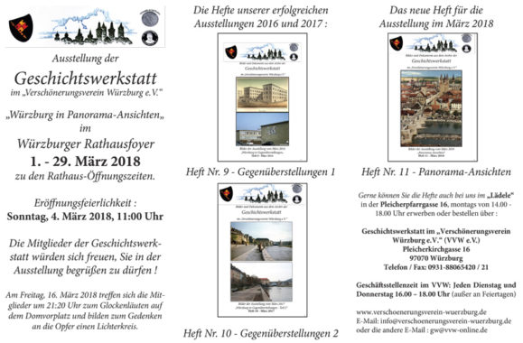 Ausstellung zur Entwicklung des Stadtbildes