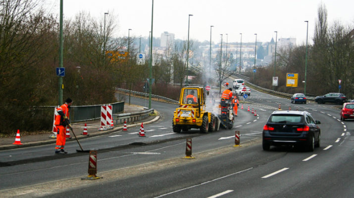 Radverkehrsachse Versbach - Probelauf beginnt