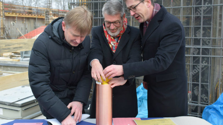 Grundsteinlegung für neues Freizeitbad in der Zellerau