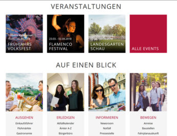 Neue Homepage für die Stadt Würzburg