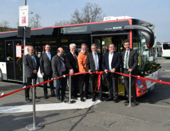 Mit der neuen Buslinie 29 zur Landesgartenschau