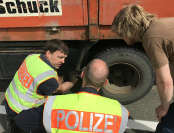 Verkehrskontrolle der Polizei - Vielzahl von Verstößen festgestellt