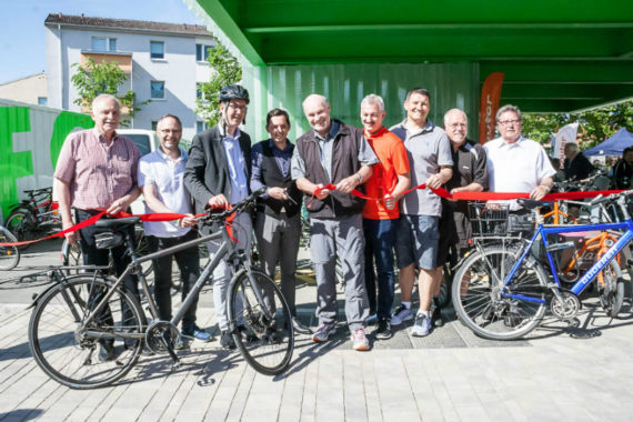 Interkommunales Pedelec- und Radwegenetz mit Mobilstationen eröffnet