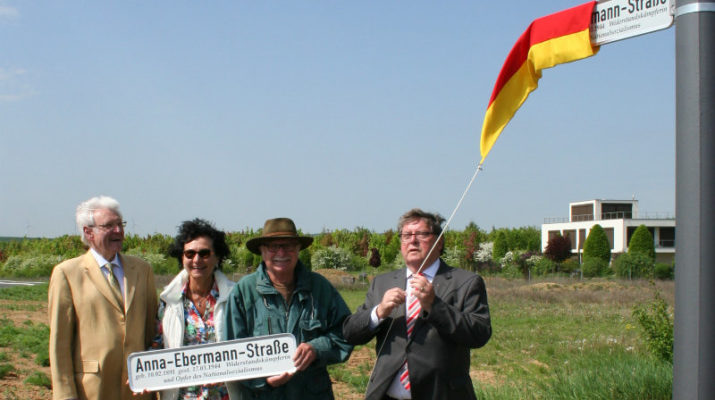 Ehre für NS-Widerstandskämpferin Anna Ebermann