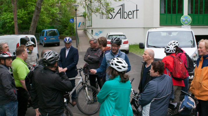 STADTRAD-Tour: Versbacher Radachse auf dem Prüfstand