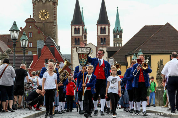 Verkehrsbeschränkungen anlässlich des Kiliani-Volksfestes