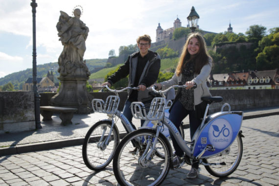 Drei Jahre nextbike in Würzburg