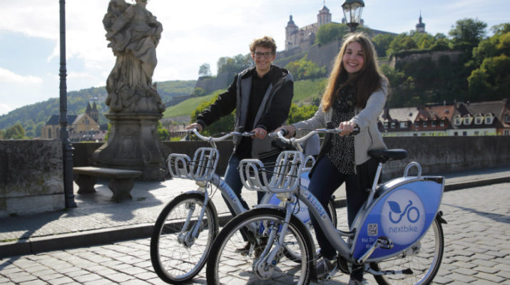 Drei Jahre nextbike in Würzburg