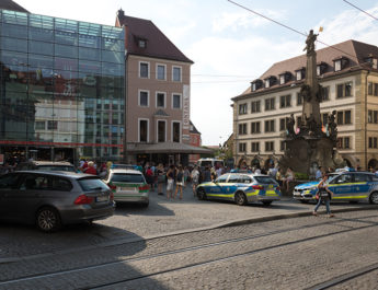 Nach verdächtiger Wahrnehmung - Polizeieinsatz in Kaufhaus