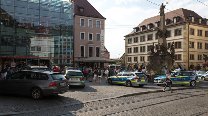 Nach verdächtiger Wahrnehmung - Polizeieinsatz in Kaufhaus