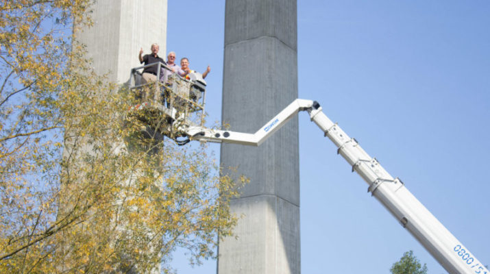 "Tiefbau" in 24 Metern Höhe