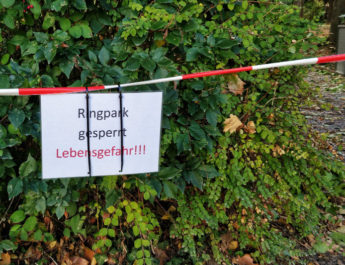 Sturm Fabienne: Oberbürgermeister bedankt sich bei Helfern