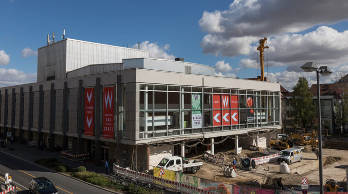 Symbolbild Mainfranken-Theater Baustelle