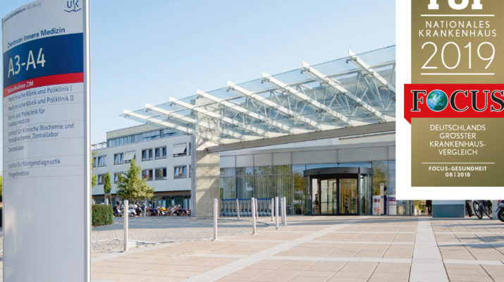 Das Uniklinikum Würzburg zählt laut der aktuellen Focus-Klinikliste zu den Top-Krankenhäusern in Deutschland.