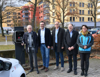 Elektro-Ladestation für Menschen mit Körper- und Mehrfachbehinderung eröffnet