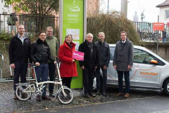 Neuer Standort für Carsharing im Mainviertel eröffnet