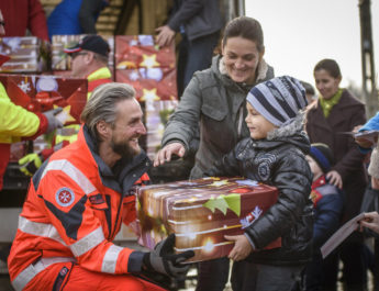 Startschuss für den Johanniter-Weihnachtstrucker