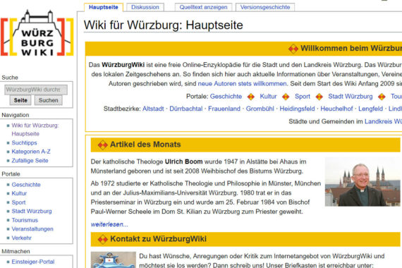 Würzburgs kollektives Digitalgedächtnis feiert 10. Geburtstag